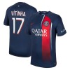 Oficiální Fotbalový Dres Paris Saint-Germain 2023-24 Vitinha 17 Domácí pro Muži